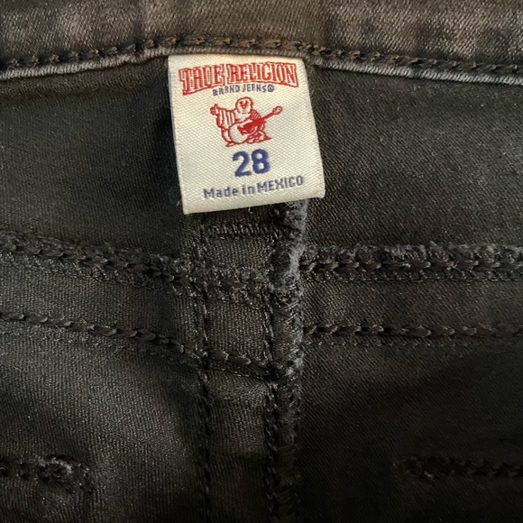 Black true religion skinny jeans - Picture 3 of 4
